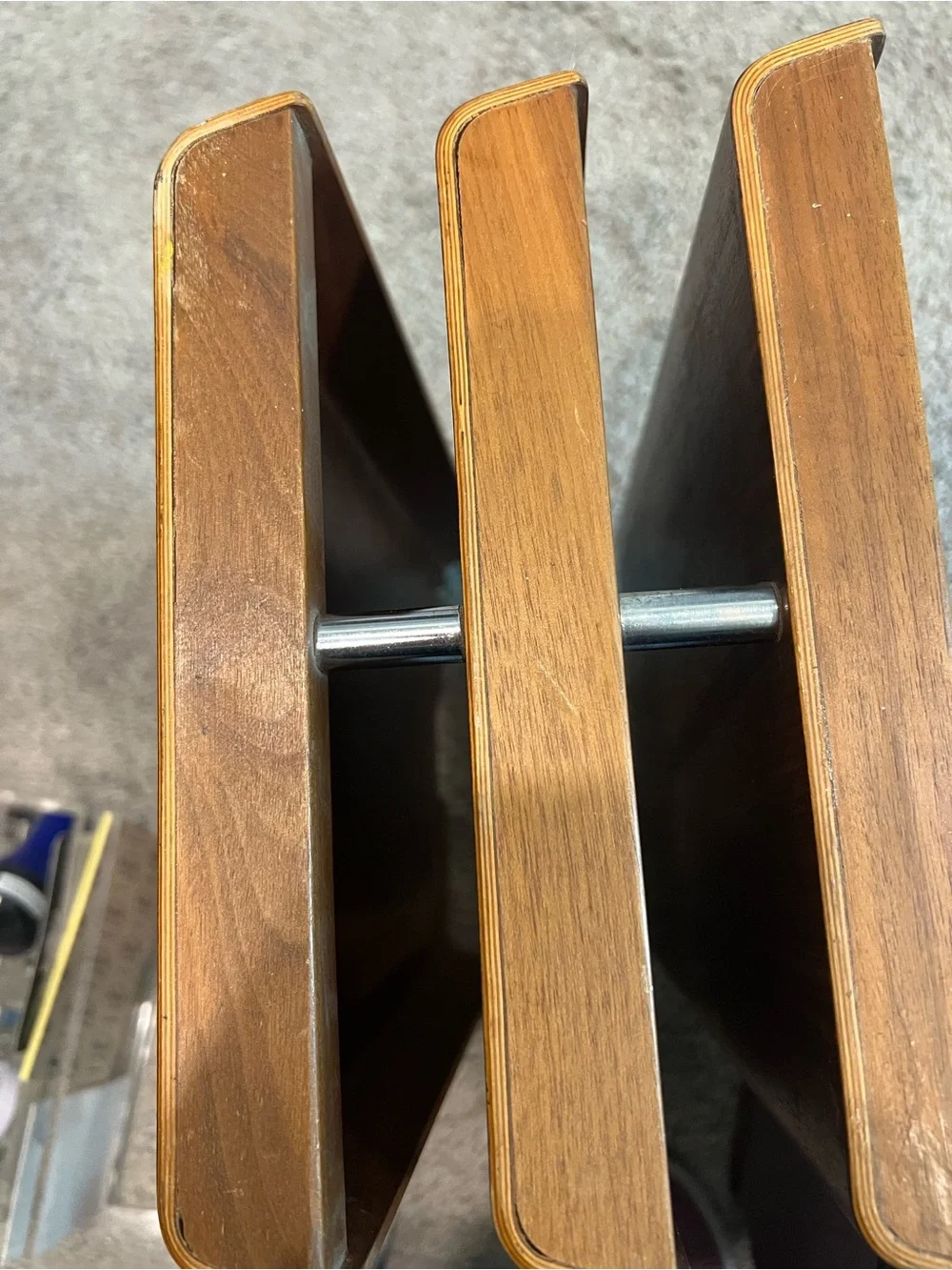 Wooden 3-Tier Stackable Desk Tray - Brown